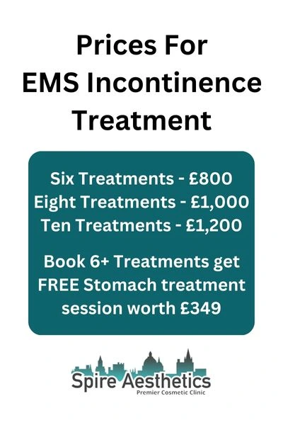 EMS Incontinence Treatment Prices Bridge End