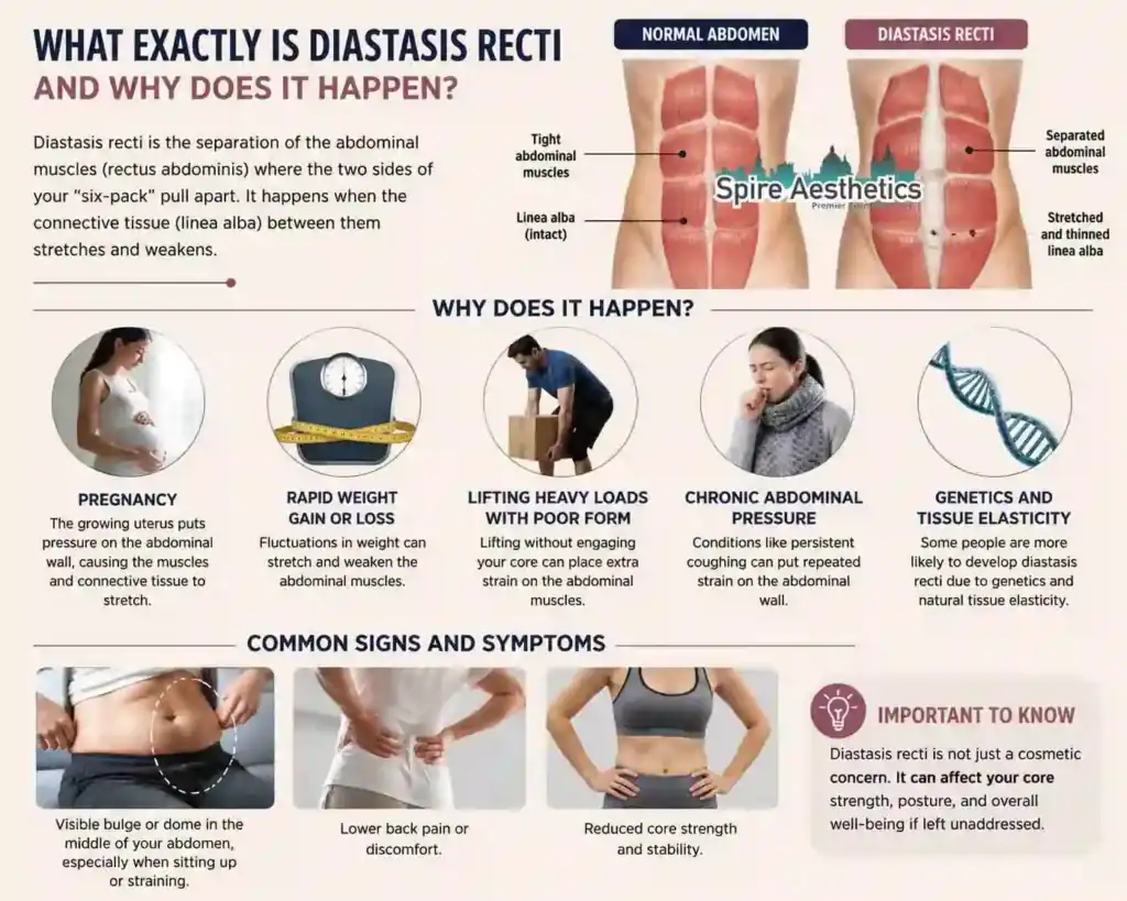 What Exactly Is Diastasis Recti and Why Does It Happen Bridge End?
